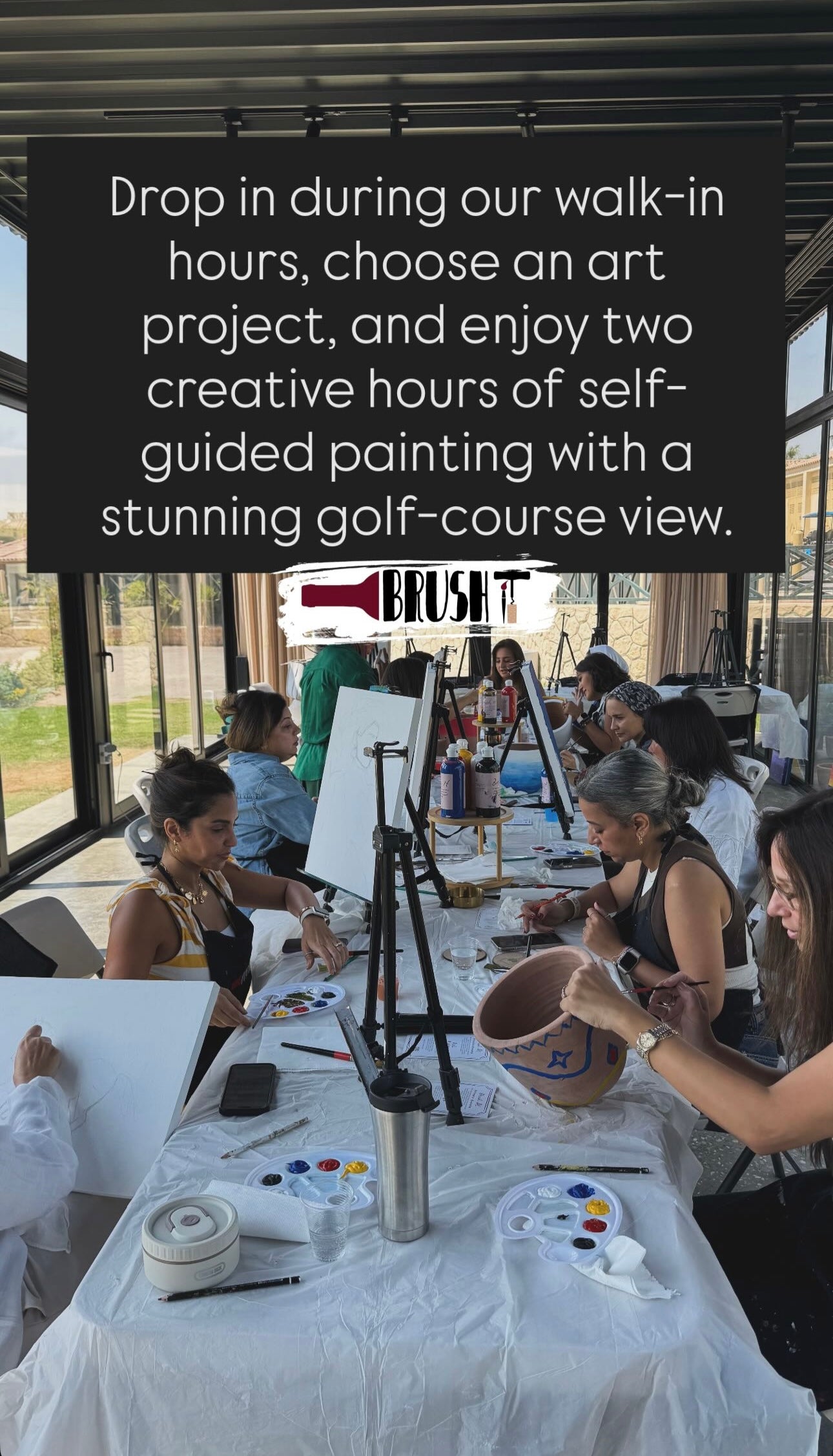 Brush It Open Studio: WALK-IN