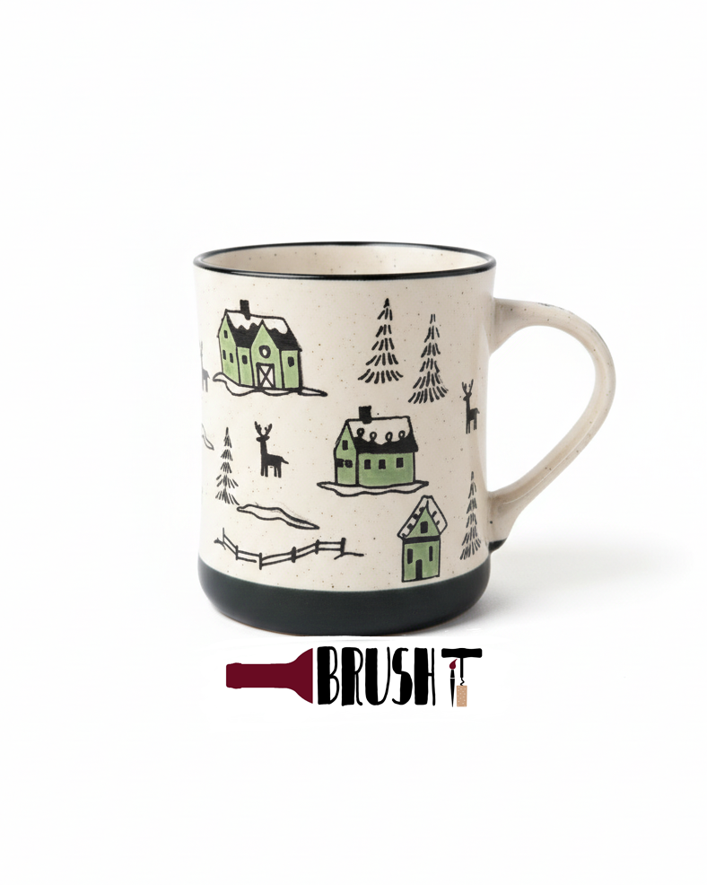 Woodsy Christmas Mug