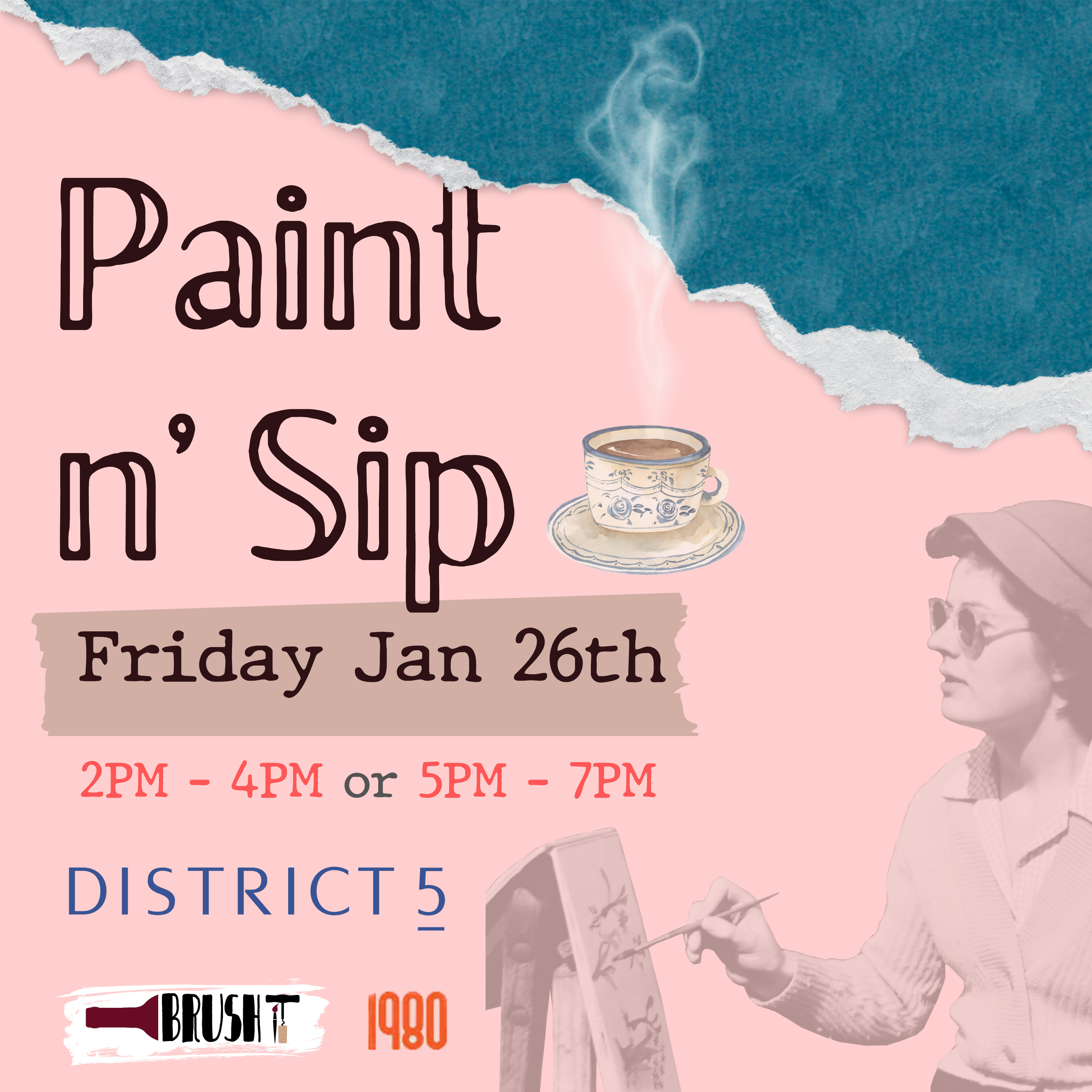 FRIDAY, January 26th - 2:00 pm - 4:00 pm - DISTRICT 5 - NEW CAIRO