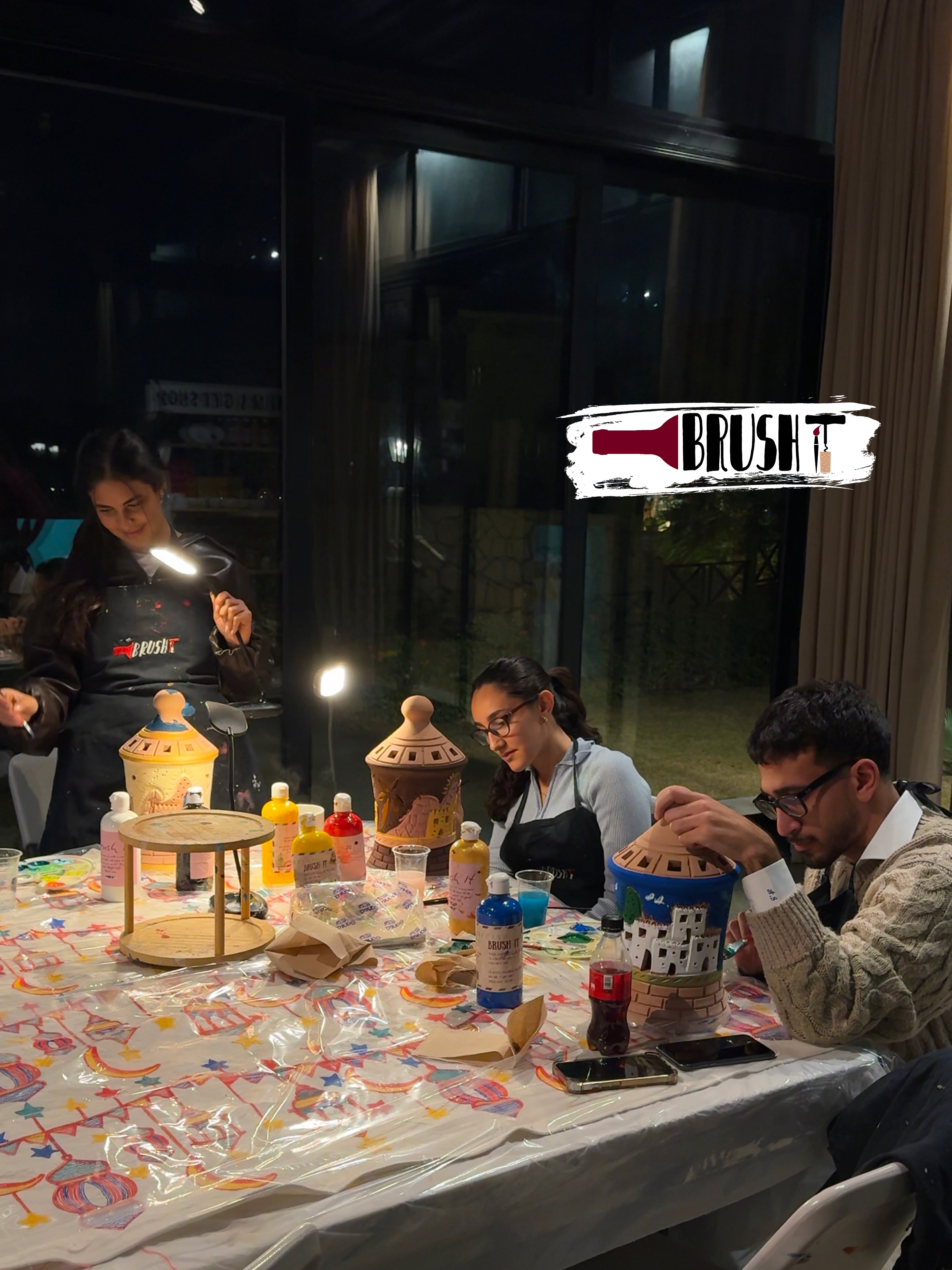 *Fawanees* Wednesday, February 18th - 7:00 pm - 9:00 pm - BRUSH IT STUDIO - KATAMEYA HEIGHTS - NEW CAIRO