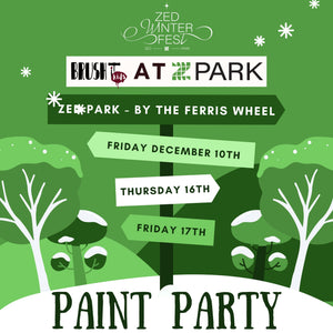 *KIDS* FRIDAY, December 17th - 3:30 pm - 5:00 pm - ZED PARK WINTER FEST - BY THE FERRIS WHEEL