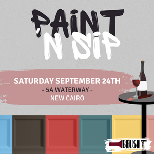 SATURDAY, September 24th - 4:00 pm - 6:00 pm - 5A WATERWAY - NEW CAIRO