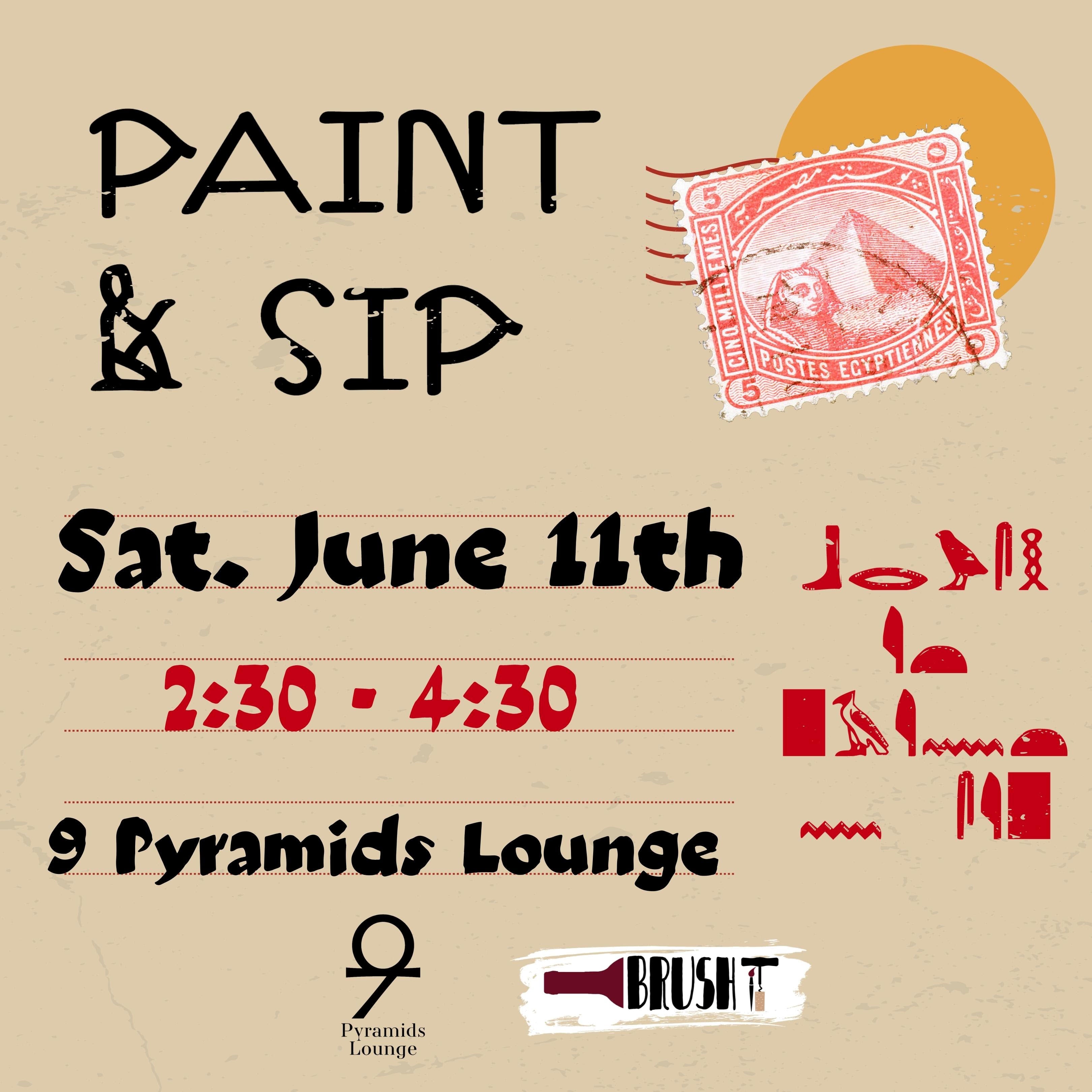 SATURDAY, June 11th - 2:30 pm - 4:30 pm - 9 PYRAMIDS LOUNGE - BY THE PYRAMIDS