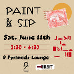 SATURDAY, June 11th - 2:30 pm - 4:30 pm - 9 PYRAMIDS LOUNGE - BY THE PYRAMIDS